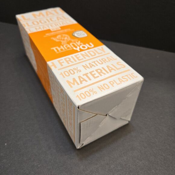 NEW Thank You Brand Drinking Bottle Cork Wrap .3l W/Large Opening Wood Lid - Picture 14 of 14